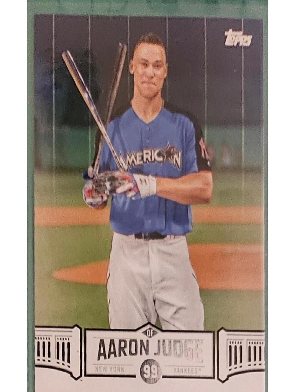 Aaron Judge [Blue variant] #AJ-15 (2018 Topps Aaron Judge Highlights) HR Derby